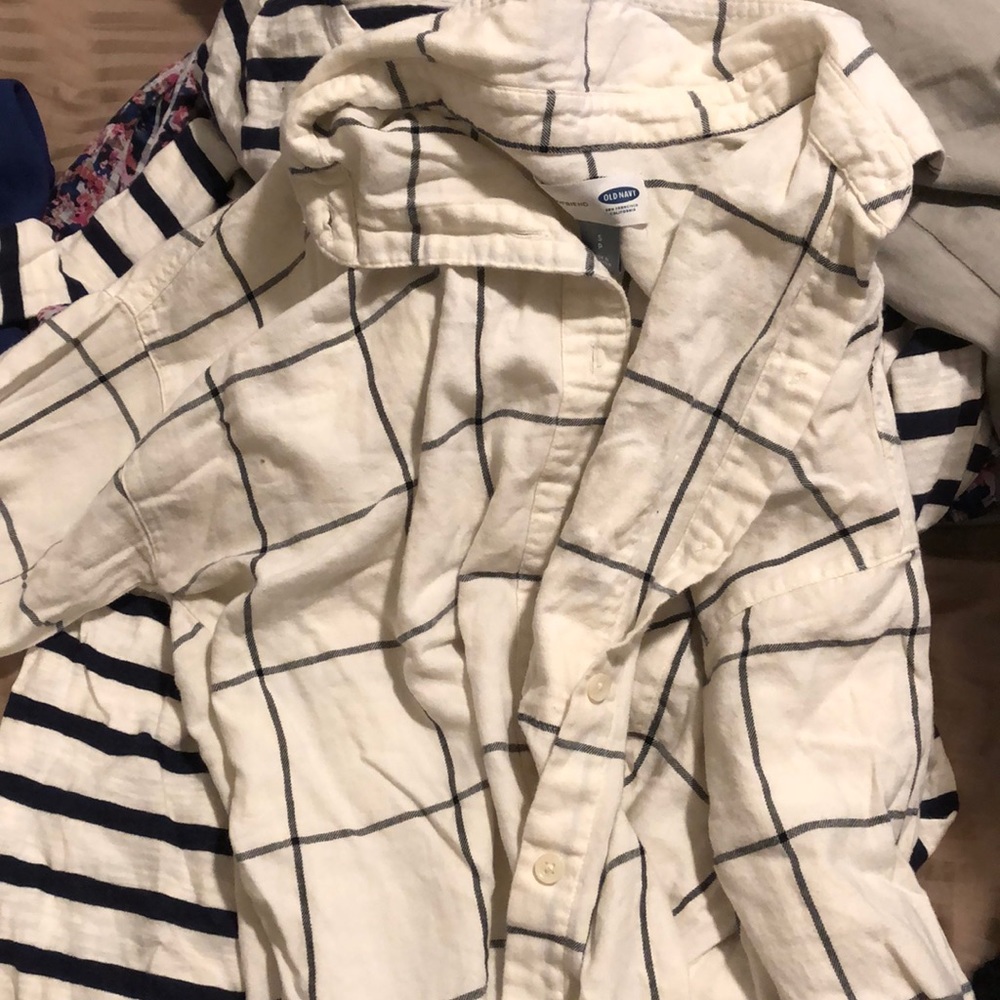 Old Navy flannel shirt